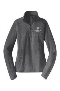 Sport-Tek Ladies Sport-Wick Stretch 1/2-Zip Pullover