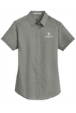 Port Authority Ladies Short Sleeve SuperPro Twill Shirt